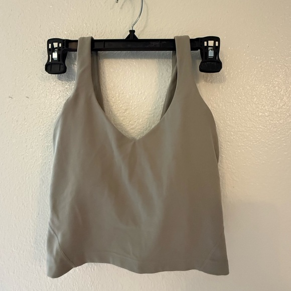 Lululemon Athletica Taupe Tank Top - Picture 1 of 4